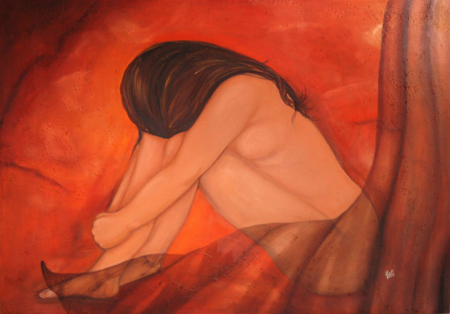 Michelle Oil Canvas Nude Paintings