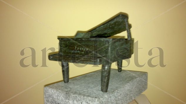 Piano de cola Bronze Figurative