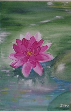 LOTO ROSA Acrylic Canvas Landscaping