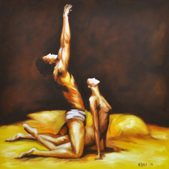 Climax Oil Canvas Nude Paintings