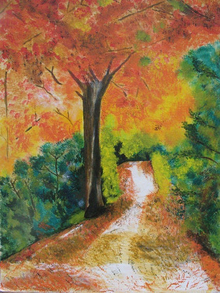 Otoño en el camino