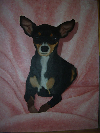 negrita retrato retrato animal Acrylic Canvas Animals