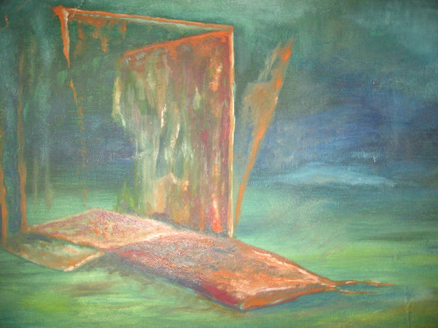 soñando bajo el agua Oil Panel Marine Painting