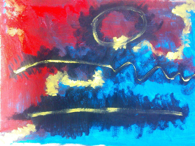 azul devorando rojo