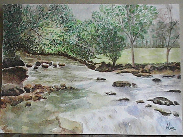 El Río Watercolour Paper Landscaping