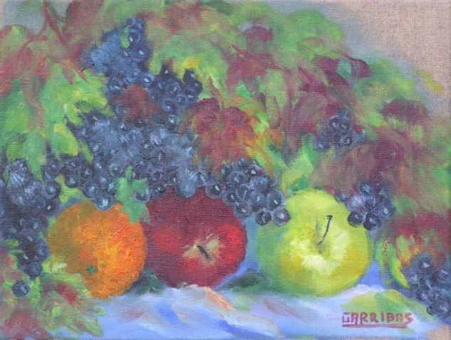 Asomo de frutas Oil Canvas Still Life Paintings