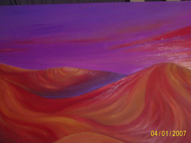 Dunas naranja (detalle)