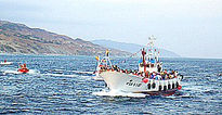 En el mar  Virgen...