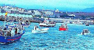 Acompañamiento a la virgen del Carmen tarifa 2008 