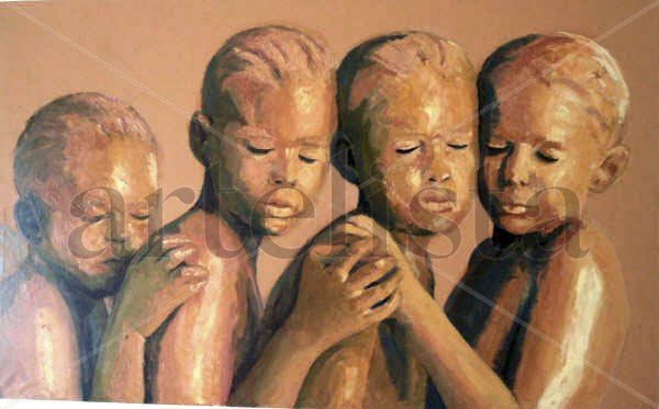 niños de barro