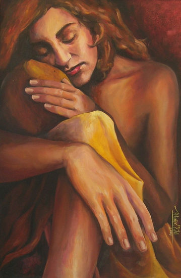 Silencio Oil Canvas Portrait