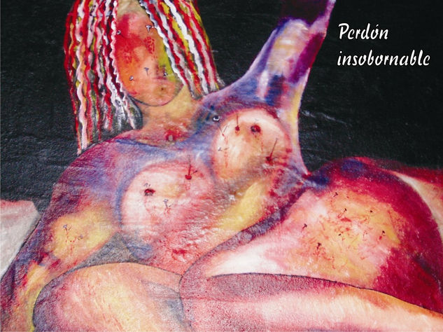 Perdon insobornable Acrylic Panel Nude Paintings