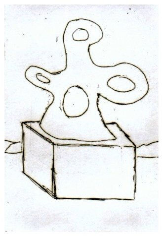 Escultura,1990 Etching Process