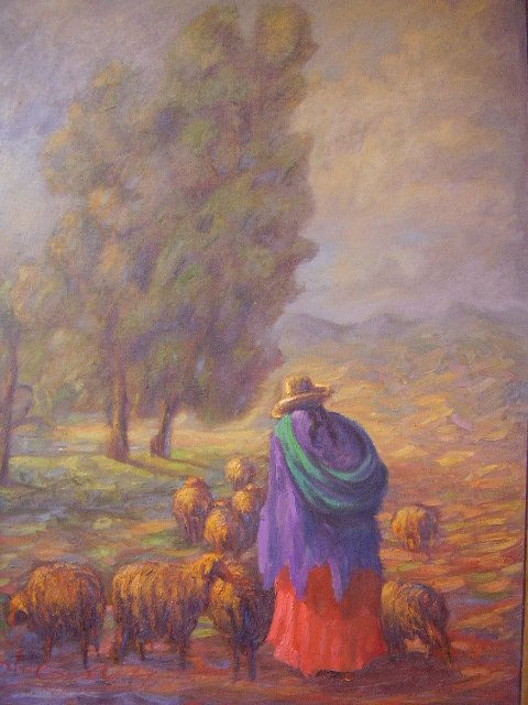 pastora despues de la lluvia