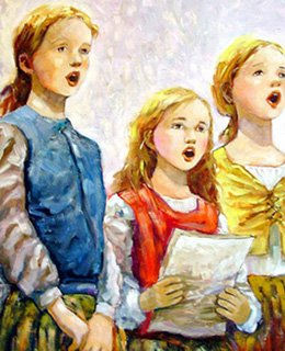 pequenos cantores