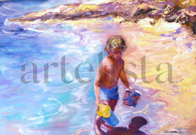 Albert en la playa 2