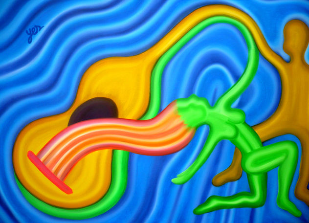 OLAS DE MUSICA Y BAILE