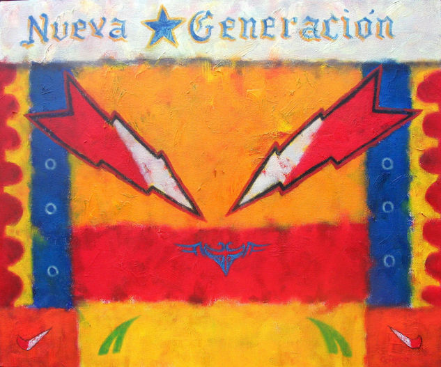 "Nueva generación" Oil Canvas Others