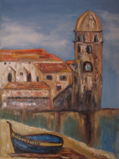 Collioure Oil Canvas Landscaping