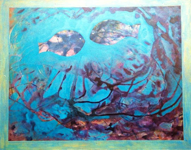 DE LA SERIE HABITANTES TEMPORALES DEL AZUL