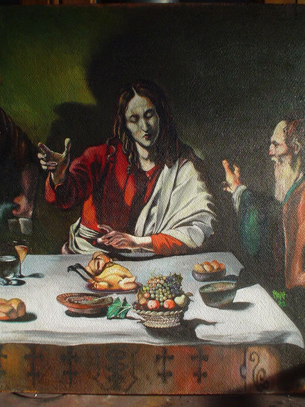 Cena de Emaús. 2002