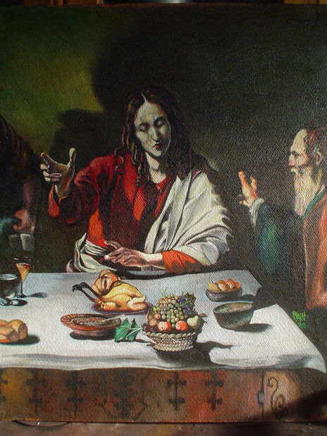Cena de Emaús. 2002
