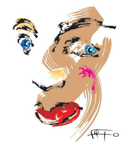 Rostro Illustrator