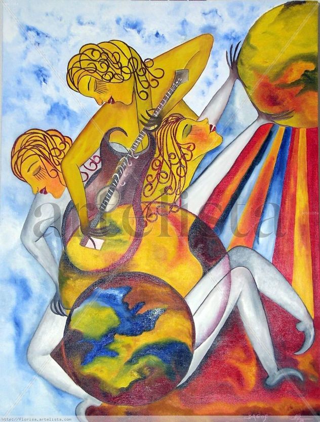 EARTH,SUN MOON  40X30    $ 1.500,00