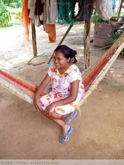 Mujer guajira en...