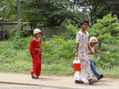 Niños Guajiros van de paseo