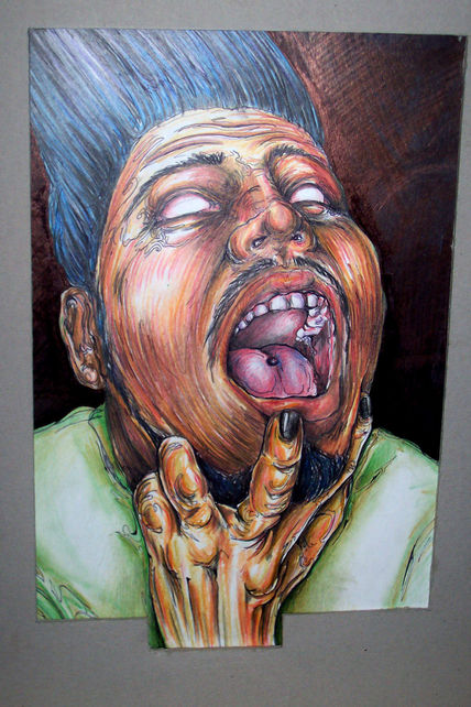 Autorretrato (grito)