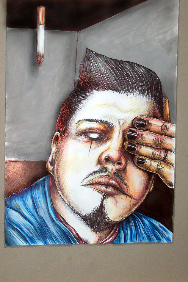 AUTORRETRATO (CIGARRILLO)