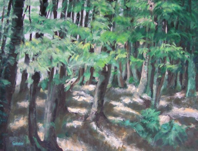 El Bosque Saltarin Oil Canvas Landscaping