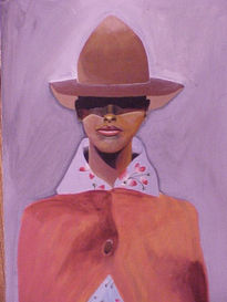 Mujer con sombrero