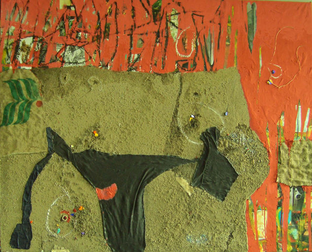 tierradentro- hijos de una estirpe guerrera Mixed media Canvas Others