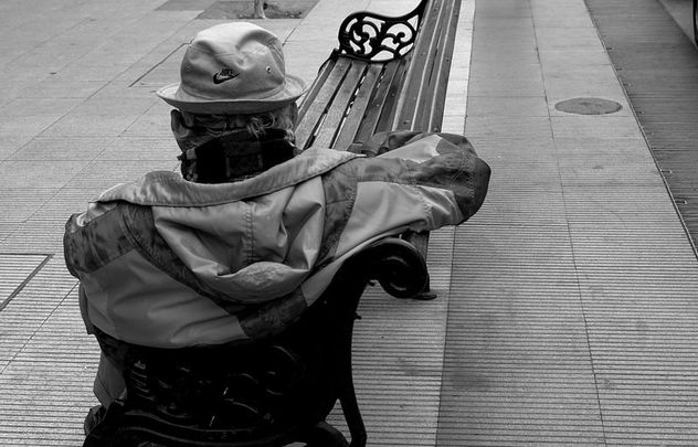 en la banca