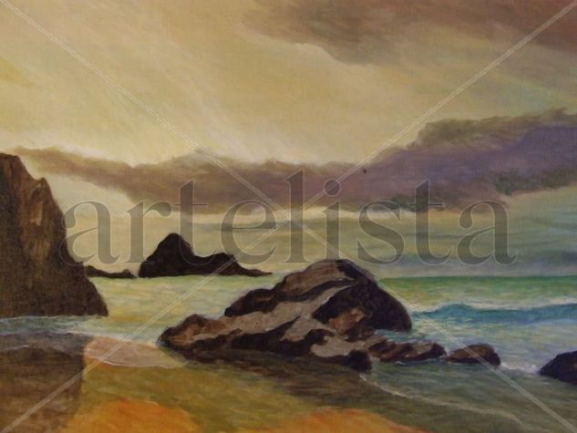 la roca Oil Canvas Landscaping