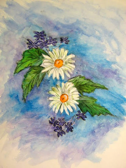 CIELO FLORIDO...... Watercolour Paper Others