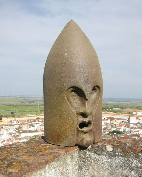 cabeza de guerrero