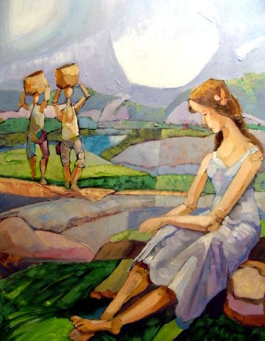 niña en bera de estrada