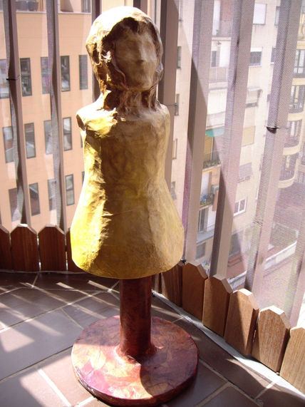 Maniquí de virgen...