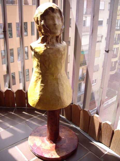Maniquí de virgen...