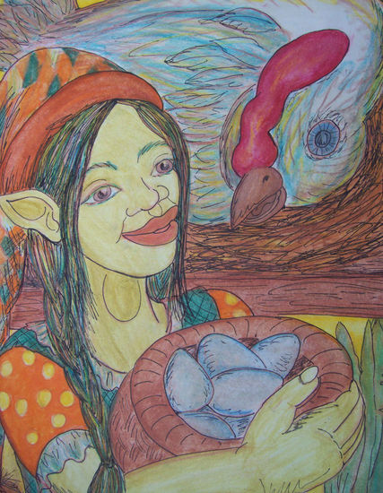 Gnomina Maribel y la gallina de los huevos azules 