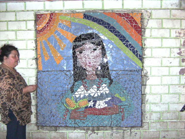 Mujer mapuche 