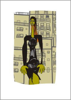 Mujer en la ciudad