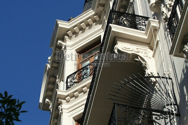 Edificios de Avenida de Mayo II Arquitectura e interiorismo Blanco y Negro (Digital)