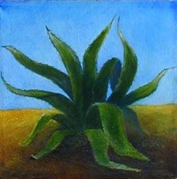 MAGUEY Oil Canvas Landscaping