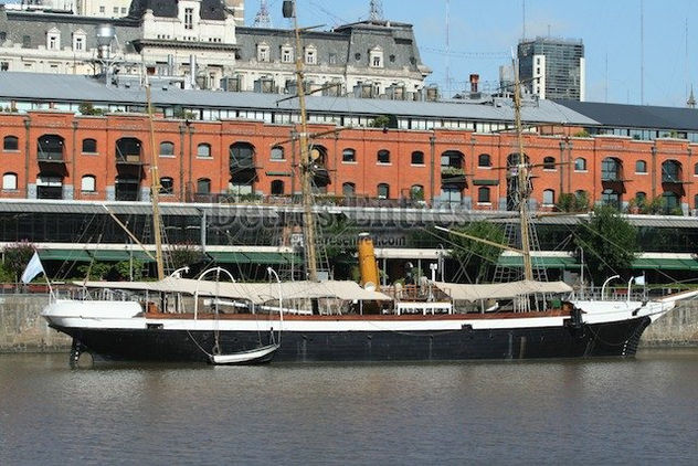 Paisaje de puerto madero