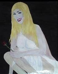 Christina Oil Canvas Figure Painting