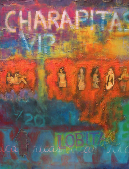 Charapitas - Los pobres también somos felices Oil Canvas Others